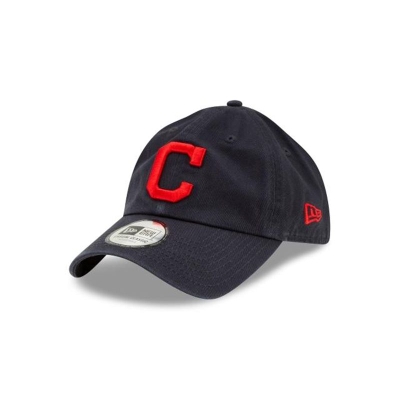 Sapca New Era Cleveland Indians MLB Casual Classic Adjustable - Albastri